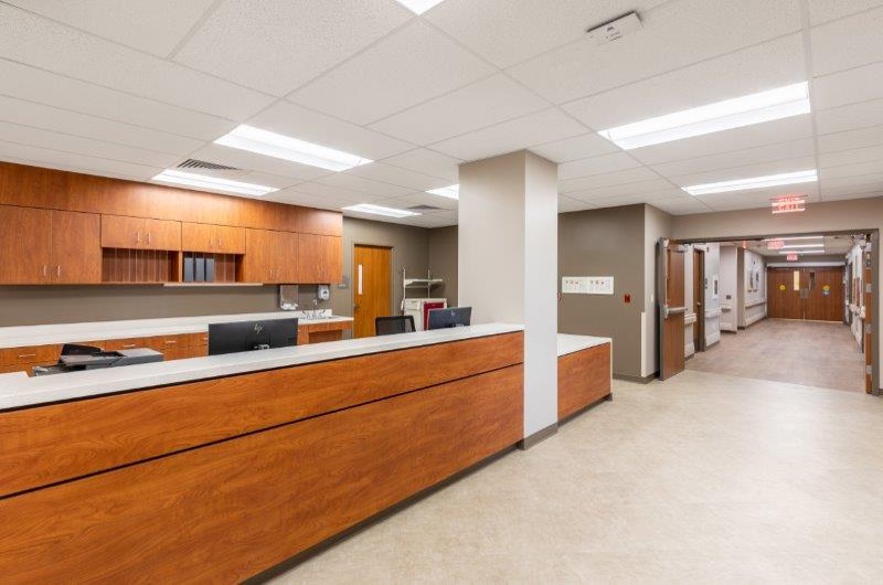 Nurses' Station and Hall